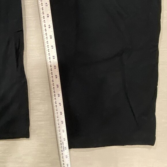 Columbia Fleece Lined Pants Mens 44 x 32 Black Nylon Water Resistant Insulated - Picture 11 of 15